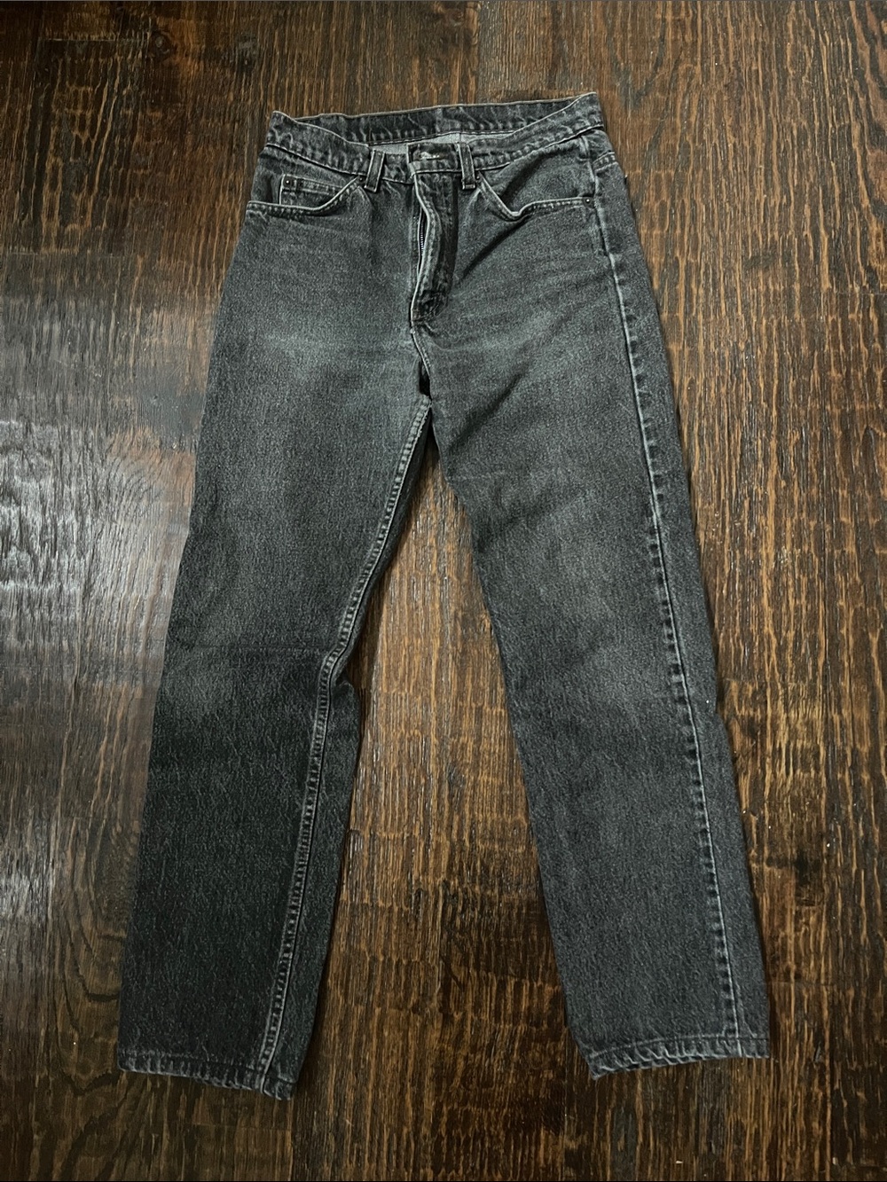 Levi's Orange Tag Vintage Women's Straight-Leg Jeans in Washed Charcoal